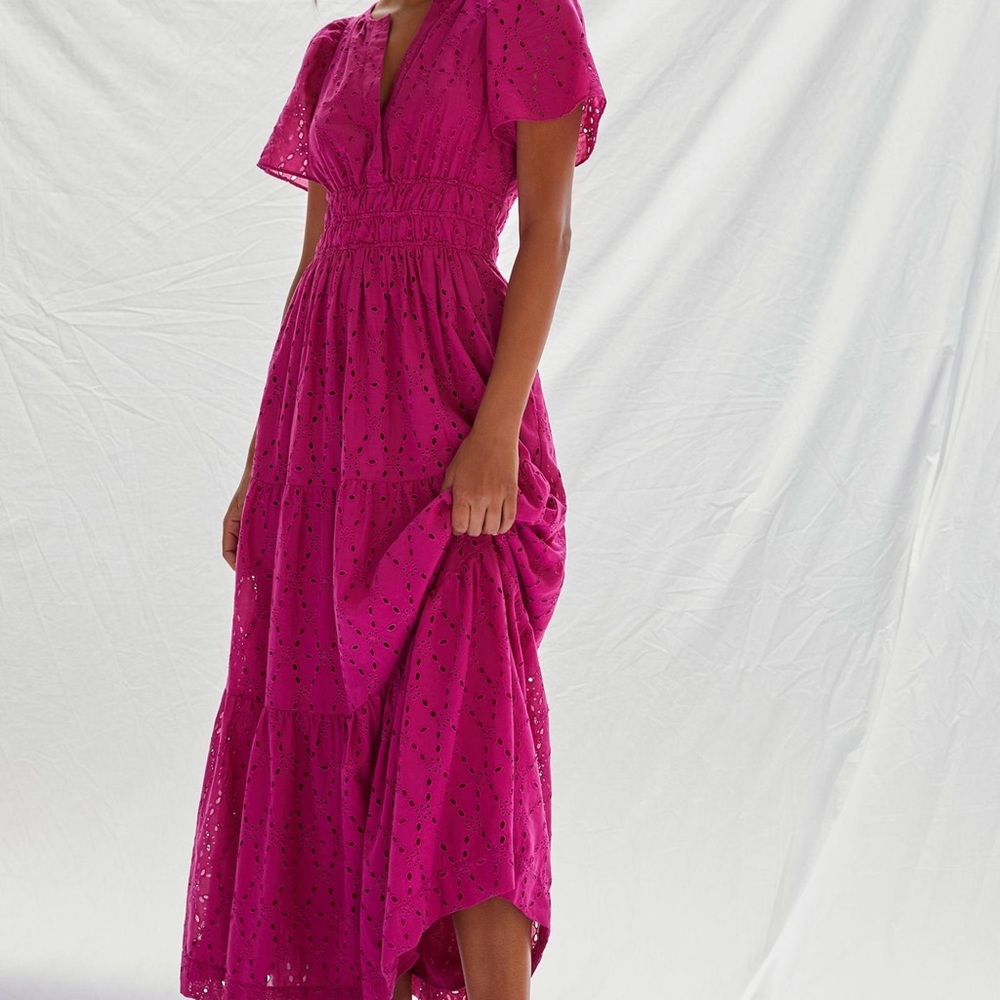 Anthroplogie maxi dress